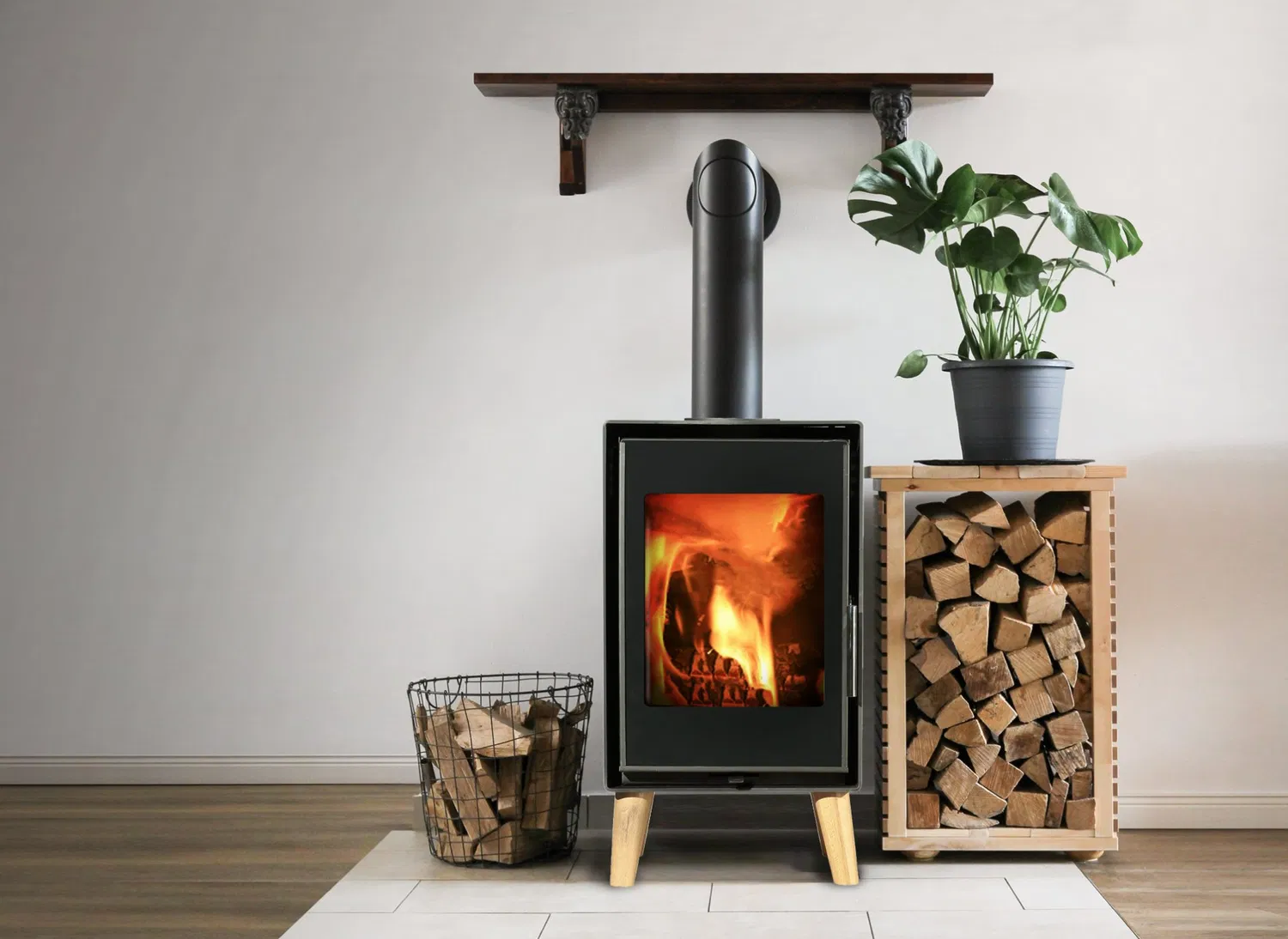 Nouveau produit Cheminée de chauffage pour poêle à bois avec 2022 Echo Design China Factory