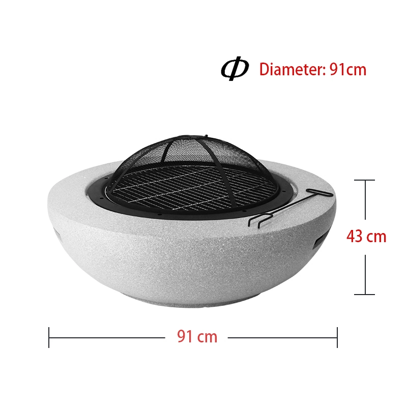 FF445 Esschert Design Especially Good Selling Outdoor Garden Wood Burning Stove Fire Bowl Portable Fire Pit