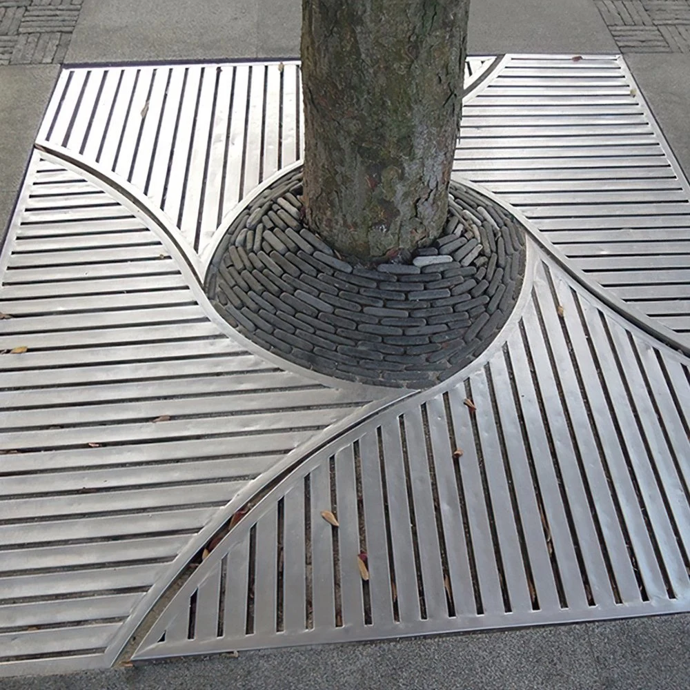 Landscape Stainless Steel Welded Tree Grille Grate